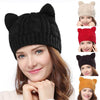 CatEar Knit Beanie – Handmade Winter Hat with 3D Ears