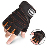 CycleGrip Half-Finger Gloves – Breathable Bike Riding Gloves