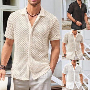 BreezeMesh Polo – Men’s Lightweight Summer Mesh Shirt