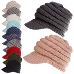 PonyBean Knit Beanie – Winter Ponytail Hat for Women