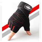 CycleGrip Half-Finger Gloves – Breathable Bike Riding Gloves