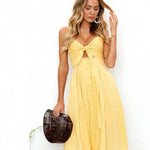 Elegant Sleeveless Summer Dress