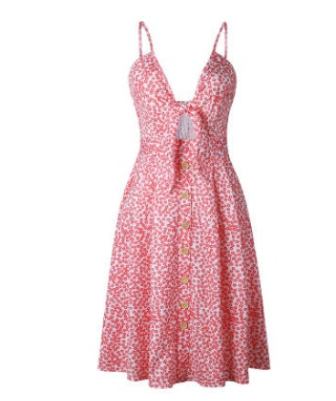 Elegant Sleeveless Summer Dress