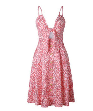 Elegant Sleeveless Summer Dress