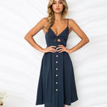 Elegant Sleeveless Summer Dress