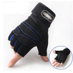 CycleGrip Half-Finger Gloves – Breathable Bike Riding Gloves