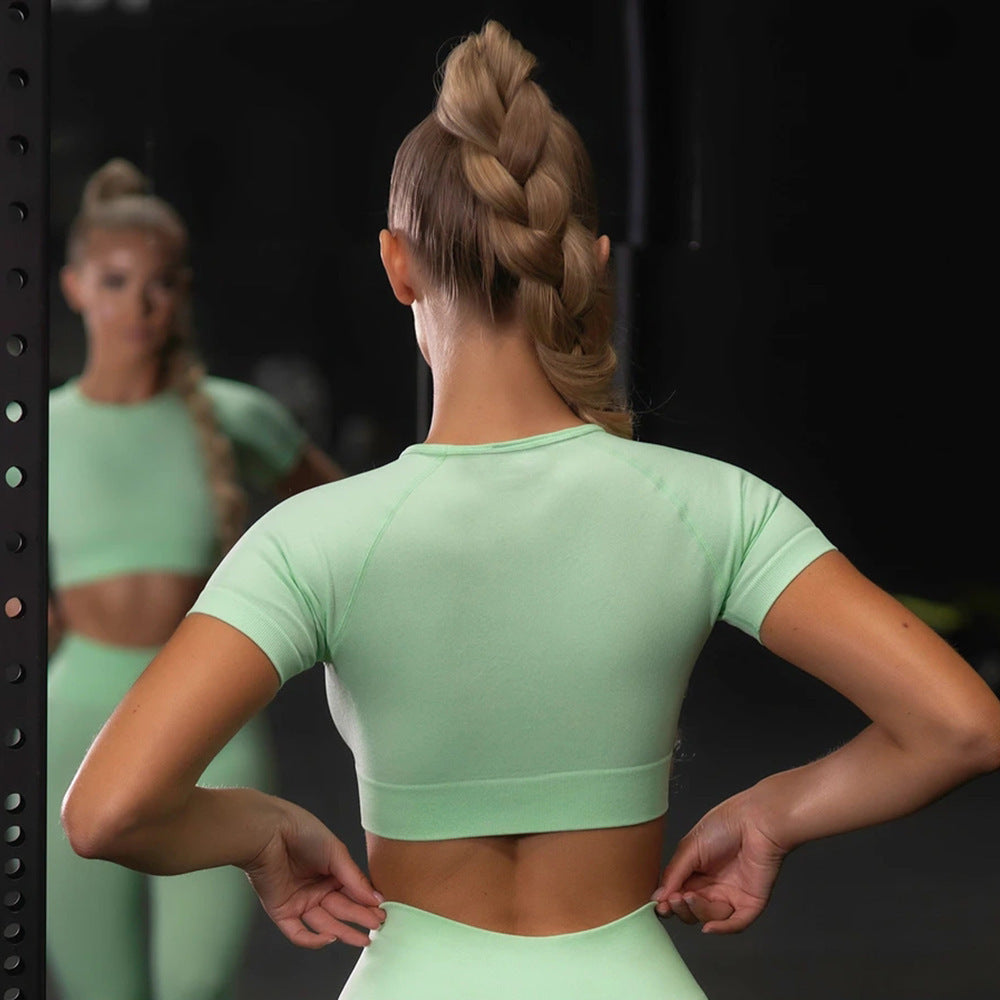 FlexForm Active Set – Seamless Yoga & Gym Outfit