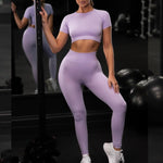 FlexForm Active Set – Seamless Yoga & Gym Outfit