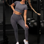 FlexForm Active Set – Seamless Yoga & Gym Outfit