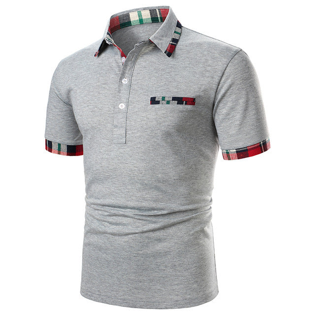 Men Short Sleeve Polo Shirt