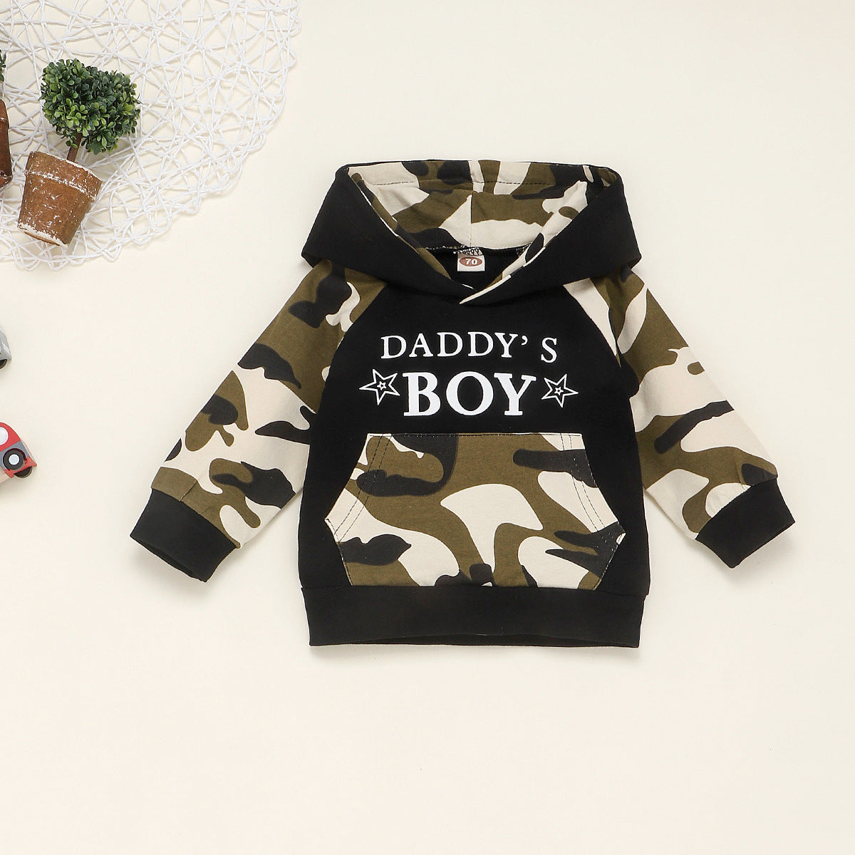 Baby's & Toddler's Camo Hoodie and Pants Set