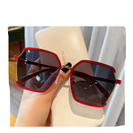 HalfVue Retro – Vintage Half-Frame Sunglasses UV Protection