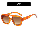 WildFrame Leopard – Oversized Leopard Print Sunglasses