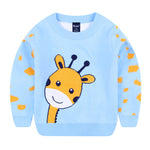 ToonKnit Sweater – Cartoon Print Knit Sweater for Kids