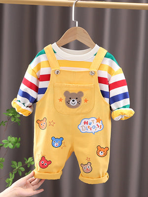 UrbanCub Overalls – Boys Denim Overall Outfit