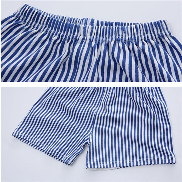 ToonTee & Shorts Set – Cartoon Summer Clothing for Babies