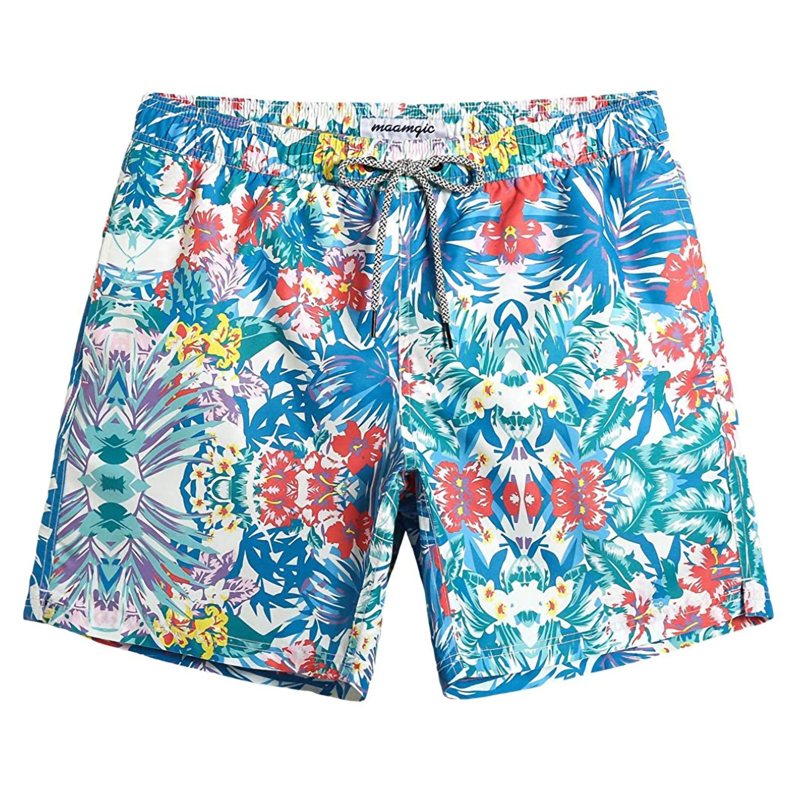 Patterned Swimwear Beach Shorts Men