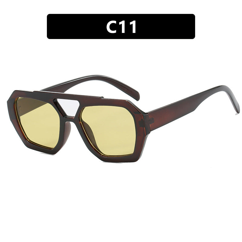 WildFrame Leopard – Oversized Leopard Print Sunglasses