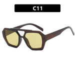 WildFrame Leopard – Oversized Leopard Print Sunglasses