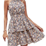 BohoBreeze Halter Dress – Backless Summer Beach Dress