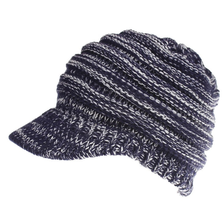 PonyBean Knit Beanie – Winter Ponytail Hat for Women