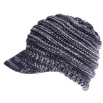 PonyBean Knit Beanie – Winter Ponytail Hat for Women