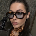 WildFrame Leopard – Oversized Leopard Print Sunglasses