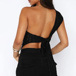 Flirty One-Shoulder Lace