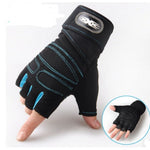 CycleGrip Half-Finger Gloves – Breathable Bike Riding Gloves