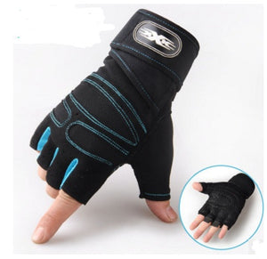 CycleGrip Half-Finger Gloves – Breathable Bike Riding Gloves