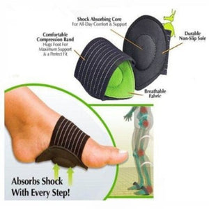 ArchAlign Insoles – Orthopedic Flat Foot Arch Support Pads