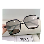 HalfVue Retro – Vintage Half-Frame Sunglasses UV Protection