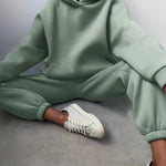 CozyCore Hoodie Set – Women’s Two-Piece Tracksuit & Sweater Outfit