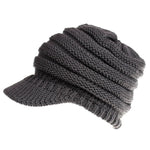 PonyBean Knit Beanie – Winter Ponytail Hat for Women