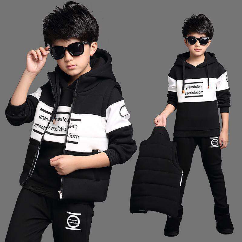 TriPlay Sport Set – Boys 3-Piece Sportswear Outfit