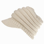 PonyBean Knit Beanie – Winter Ponytail Hat for Women