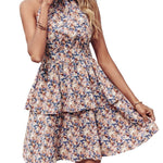 BohoBreeze Halter Dress – Backless Summer Beach Dress