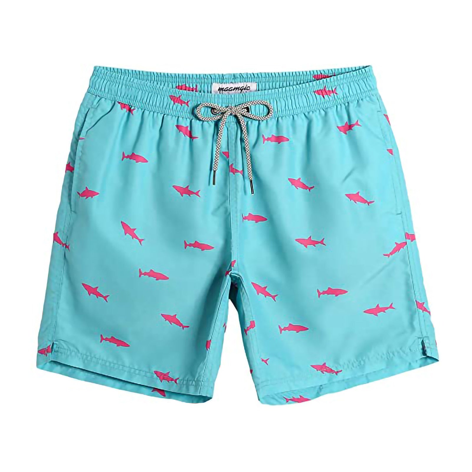 Patterned Swimwear Beach Shorts Men