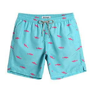 Patterned Swimwear Beach Shorts Men
