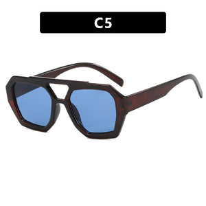 WildFrame Leopard – Oversized Leopard Print Sunglasses