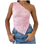 Flirty One-Shoulder Lace