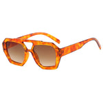 WildFrame Leopard – Oversized Leopard Print Sunglasses
