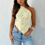 Flirty One-Shoulder Lace