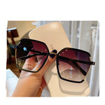 HalfVue Retro – Vintage Half-Frame Sunglasses UV Protection