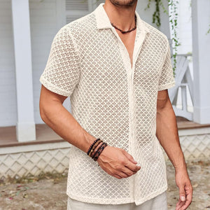BreezeMesh Polo – Men’s Lightweight Summer Mesh Shirt